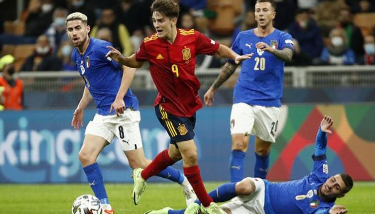 فيديو أهداف مباراة إيطاليا وإسبانيا في دوري الأمم الأوروبية