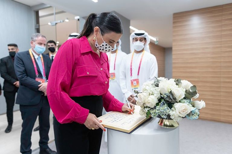 وزير الداخلية الإسرائيلية تزور إكسبو 2020 دبي