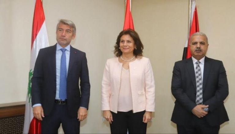 جانب من اجتماع وزراء طاقة الأردن وسوريا ولبنان