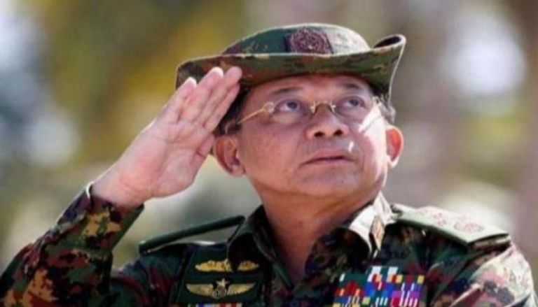 الحاكم العسكري لميانمار مين أونج هلاينج