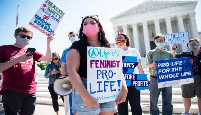 احتجاجات سابقة ترتبط بالإجهاض في الولايات المتحدة