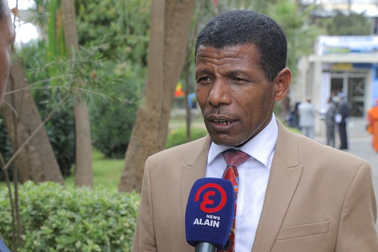 جانب من حفل تنصيب آبي أحمد لولاية ثانية