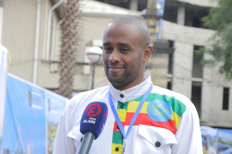 جانب من حفل تنصيب آبي أحمد لولاية ثانية