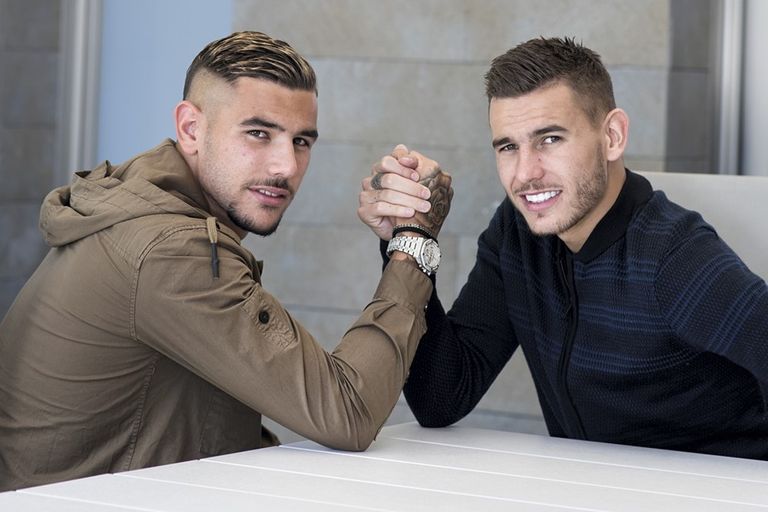 الشقيقان لوكاس وثيو هيرنانديز