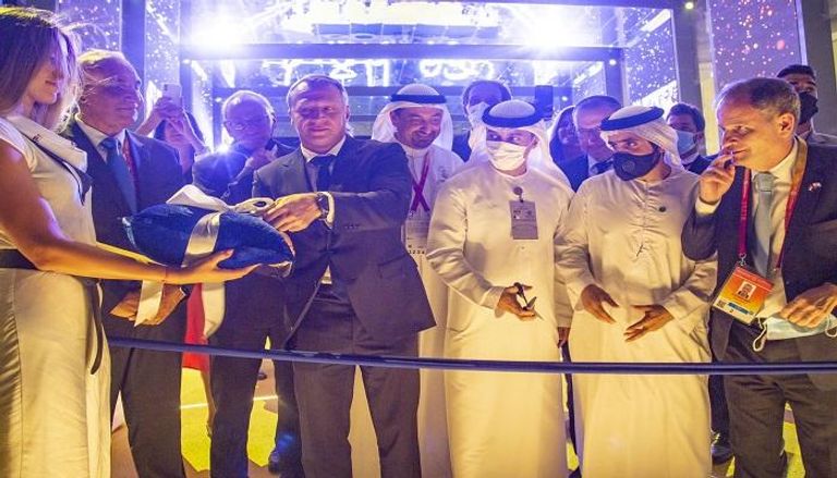 جانب من افتتاح جناح إسرائيل في إكسبو دبي
