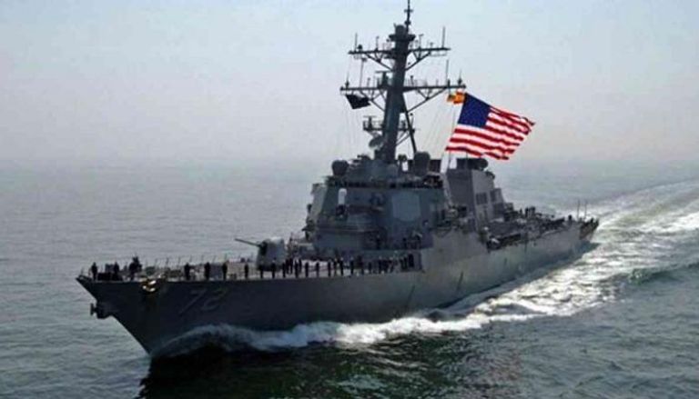 سفينة حربية أمريكية تعبر مضيق تايوان- أرشيفية