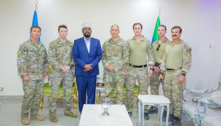 قادة عسكريون أمريكيون في زيارة للصومال