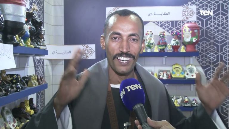 أيوب القاضي أمام الرئيس المصري عبدالفتاح السيسي