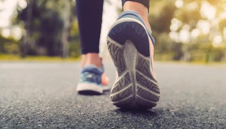 المشي يومياً دون إفطار..<br />فوائد عدة وأضرار محتملة” /></p><h2>هل المشي يشد ترهل الفخذين؟</h2><p>عندما يتم ممارسة المشي، تعمل العضلات في الساقين على دعم وزن الجسم ودفعه للأمام، وهذا يؤثر بشكل كبير على عضلات الفخذين.<br />فالمشي يعمل على تقوية وتحسين مظهر عضلات الساقين، مما يساعد في الحد من الترهل وتحسين مظهر الفخذين.<br />وعلى الرغم من أن فائدة التخلص من الترهلات وشد الفخذين من المشي قد تختلف من شخص لآخر، فإنه يزال يعتبر عاملاً فعالًا في بناء عضلات الساقين وتنشيط الدورة الدموية في المنطقة.<br />هل تتساءلون إذا ما كنتم بحاجة إلى المشي بشكل يومي لتحقيق نتائج فعالة في شد الفخذين؟ الإجابة هي نعم.<br />المشي يوميًا بشكل منتظم يمكن أن يساعد بشكل كبير على التخلص من الوزن الزائد وشد ترهل الفخذين وتحسين مظهرها.<br />إضافةً إلى ذلك، فإن تسريع الخطى أثناء المشي يعد طريقة بسيطة لحرق الدهون في الجسم بشكل عام، بما في ذلك الفخذين.<br />وبالرغم من أن المشي بوتيرة منخفضة ربما لا يؤثر على جسمك بنفس القدر الذي يحققه المشي بوتيرة عالية، إلا أنه لا يزال يعد نشاطًا مفيدًا للفخذين.<br />إذاً، إذا كنتم تبحثون عن طريقة بسيطة وفعالة لشد الفخذين والتخلص من الترهلات، فإن رياضة المشي قد تكون الحل المناسب.<br />وبفضل قدرتها على تقوية عضلات الساقين وتحسين مظهر الفخذين، فإنها تعد خيارًا جيدًا للأشخاص الذين يبحثون عن تحسين لياقتهم وشكل جسمهم.</p><h2>هل المشي البطيء يحرق الدهون؟</h2><p>عندما يقوم الشخص بالمشي ببطء، يمكنه حرق 100 إلى 300 سعر حراري في 30 دقيقة (حسب وزنه) أو 200 إلى 600 سعر حراري في ساعة.<br />وهذا يعني أن المشي البطيء هو وسيلة فعالة ومثالية لصحة الجسم وتحسين اللياقة البدنية.<br />وبالإضافة إلى تأثيره الإيجابي في حرق السعرات الحرارية، يعد المشي البطيء أيضًا خيارًا مثاليًا لصحة الجسم.<br />فهو يعمل على تنشيط الجسم وحرق الدهون، ويمكن أن يساهم في تقوية العضلات وزيادة الكتلة العضلية.<br />وعلى الرغم من أن المشي السريع يحرق سعرات حرارية بشكل أسرع، فإن المشي البطيء لفترة طويلة يساهم في حرق دهون الجسم بشكل أفضل.<br />لذلك، فإن الشخص الذي يرغب في خسارة الوزن يمكنه ممارسة المشي البطيء كجزء من روتين الحركة اليومي.<br />وتظهر الدراسة أيضًا أن التناوب بين المشي السريع والمشي البطيء يمكن أن يكون طريقة فعالة لحرق سعرات حرارية أكثر وتحقيق فقدان الوزن.<br />حيث يمكن أن يقوم الشخص بالمشي السريع لفترة ثم يتبعه بالمشي البطيء لفترة أخرى، وهذا يعزز عملية حرق الدهون.</p><h2>هل المشي ينحف البطن والخصر؟</h2><p>تشير الدراسات والتحقيقات إلى أن المشي يعتبر تمرينًا فعَّالًا لتنحيف منطقة البطن والخصر.<br />فعندما يتم ممارسة المشي بانتظام وبوتيرة مناسبة، يحدث تحريك للعضلات الأساسية في منطقة البطن والخصر، مما يساعد على تقويتها وشدها.<br />ينصح مختصو الرياضة والصحة بمزاولة المشي لتقليل محيط الخصر وتحسين الصحة بشكل عام.<br />بالإضافة إلى ذلك، عندما يكون لديك وضعية صحيحة أثناء المشي، مثل شد العضلات في البطن وجعل الظهر مستقيمًا، يمكن أن تلعب الحركة هذه دورًا هامًا في تقويم الجسم وزيادة حرق الدهون بشكل أكبر.<br />يحفز المشي على حرق الدهون بصورة مرتفعة، مما يجعله فعالًا للتخلص من الوزن الزائد في الجسم.<br />وعلى الرغم من أنه قد يكون له تأثير على جميع أجزاء الجسم، إلا أنه يمكن أن يكون أكثر فعالية في القضاء على الدهون المتراكمة في منطقة البطن والخصر.<br />وتؤكد الدراسات على أن المشي بشكلٍ مستمر يعزز حرق الدهون الزائدة في الجسم، وبالتالي يساهم في التخلص من الدهون المتراكمة في البطن ومنطقة الخصر.<br />يساعد المشي أيضًا في شد العضلات المترهلة في مناطق البطن والساق، مما يعزز مظهر الجسم ويحرق المزيد من السعرات الحرارية.<br />من المهم أن نذكر أن المشي لوحده ليس كافيًا للتخلص من الدهون بشكل كامل.<br />قد تحتاج إلى ممارسة تمارين أخرى مثل الرياضة الهوائية أو رفع الأثقال للحصول على أفضل النتائج.<br />كما ينبغي أن تتبع نظامًا غذائيًا صحيًا ومتوازنًا لتعزيز فوائد التمرين في تخفيف البطن والخصر.</p><p><img fetchpriority=