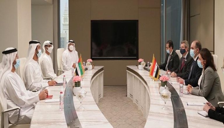 تعزيز التعاون الاقتصادي بين الإمارات وسوريا