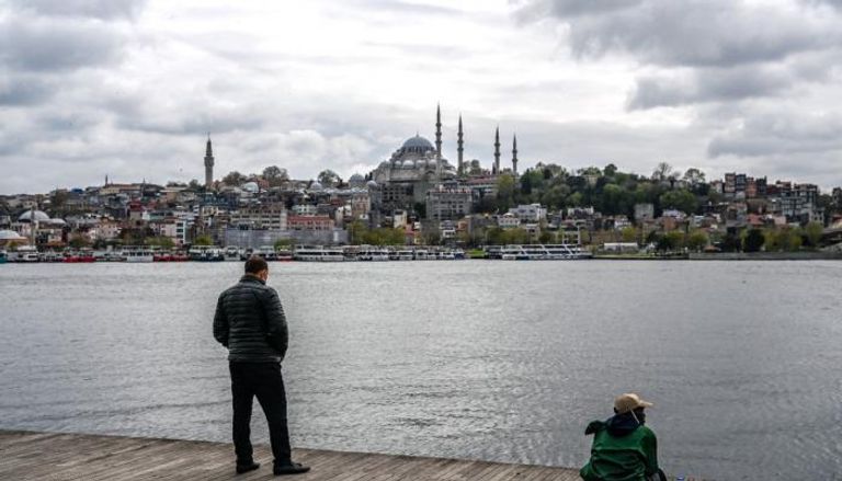 مشهد يبرز جانبا من مدينة إسطنبول 