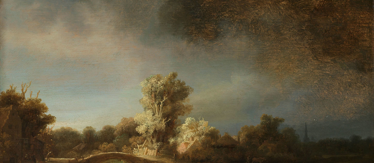 إحدى لوحات المعرض