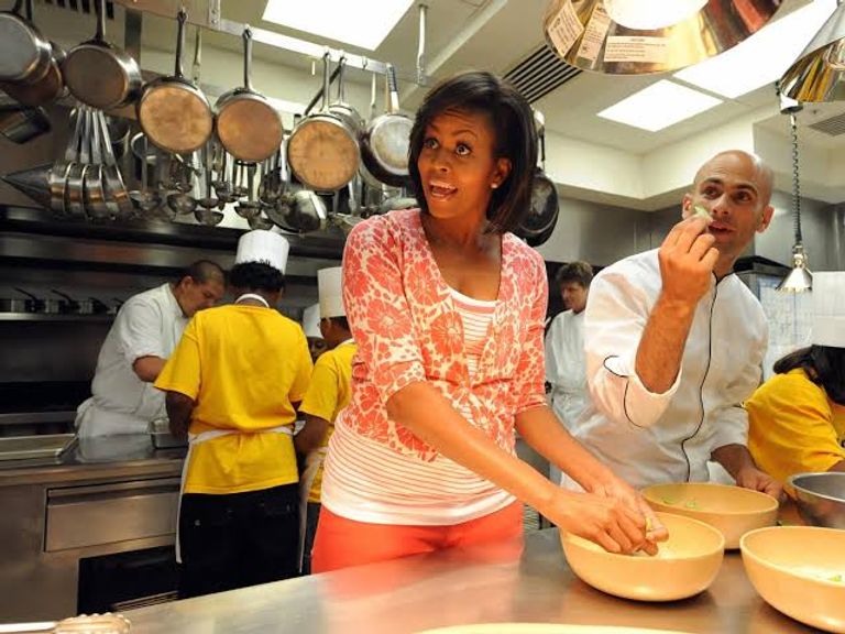 مطبخ البيت الأبيض الرئيس الأمريكي السابق دونالد ترامب