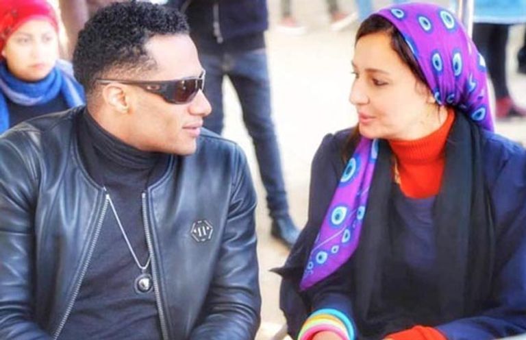 حلا شيحة ومحمد رمضان الفنانة المصرية حلا شيحة