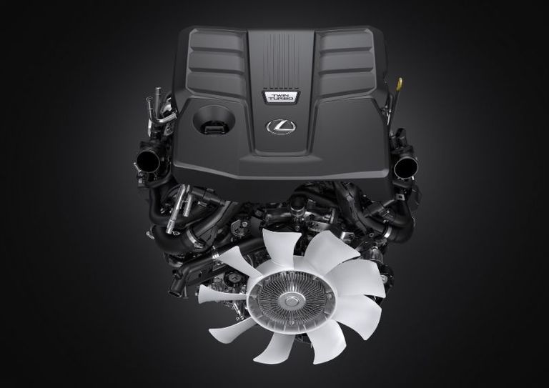 محرك لكزس LX 600 الجديد