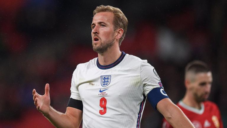 هاري كين محمد صلاح مع منتخب مصر