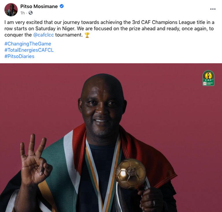 بيتسو موسيماني مدرب الأهلي المصري