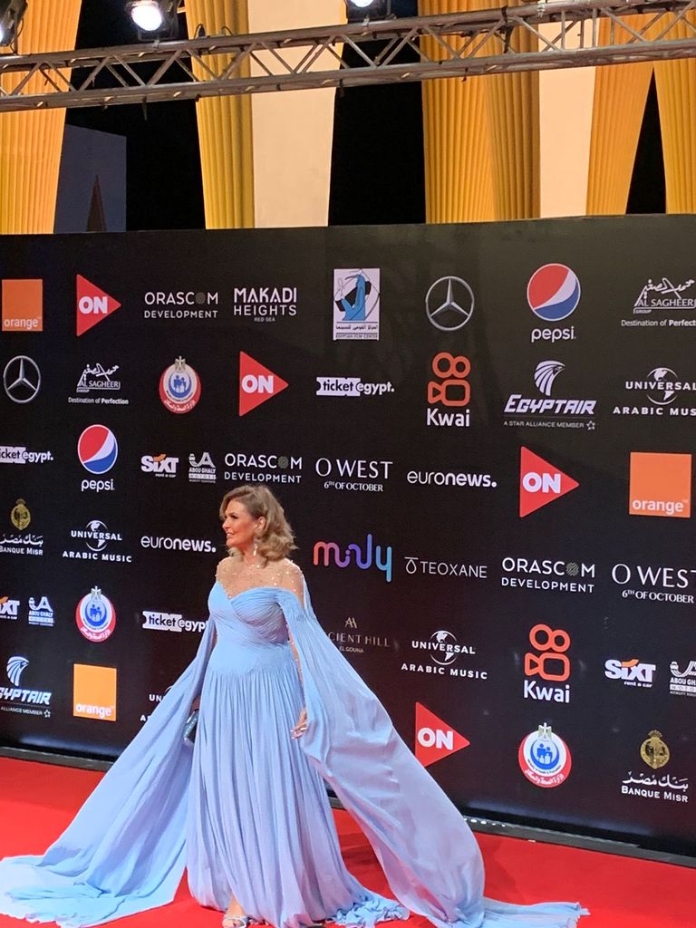 ليلى علوي في مهرجان الجونة السينمائي