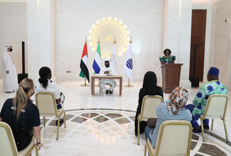 سيراليون تحتفل بيومها الوطني في "إكسبو 2020 دبي" سيراليون تحتفل بيومها الوطني في