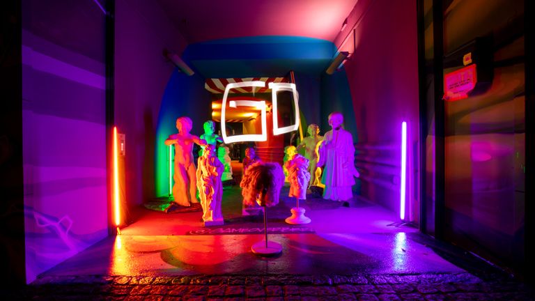 جانب من المعرض الألماني