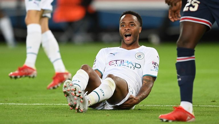 رحيم سترلينج عثمان ديمبلي لاعب برشلونة