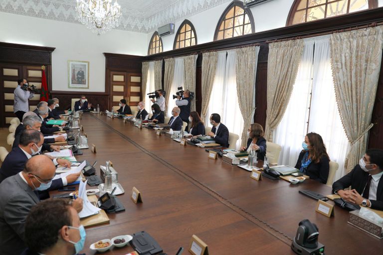 أخنوشي يترأس اجتماع الحكومة المغربية