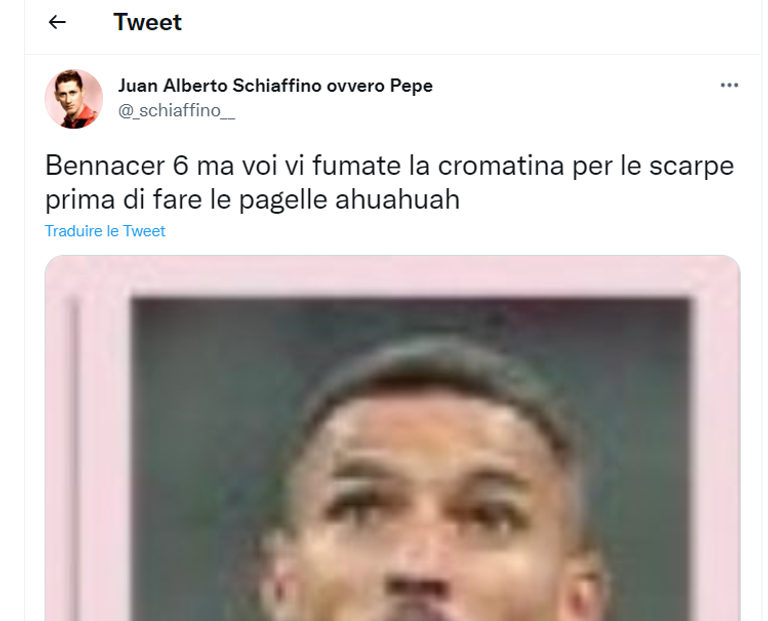 إسماعيل بن ناصر لاعب وسط ميلان