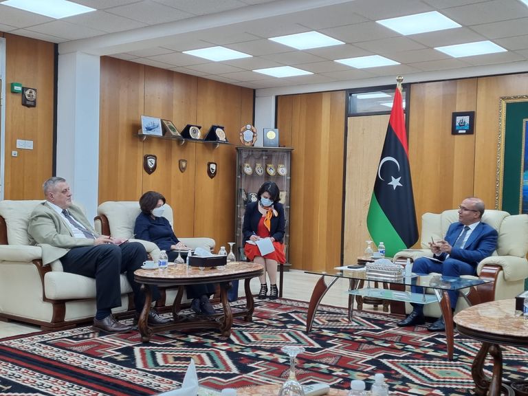 خالد المشري ورجب طيب أردوغان - أرشيفية