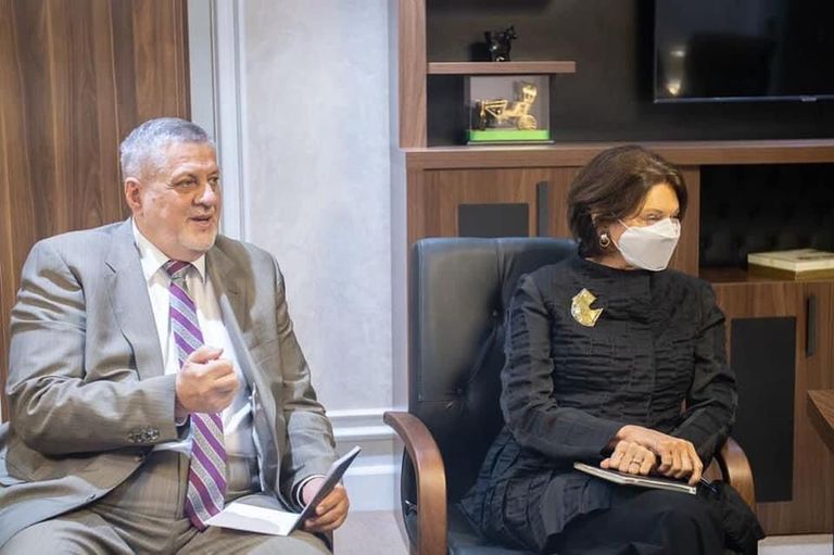 خالد المشري ورجب طيب أردوغان - أرشيفية