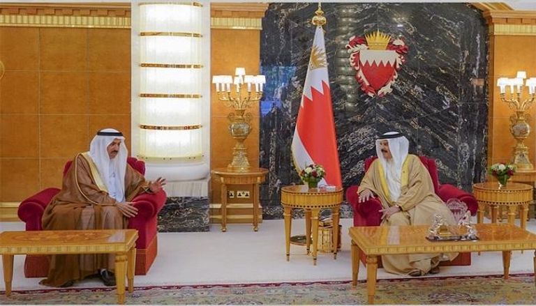العاهل البحريني ورئيس الوطني الاتحادي الإماراتي