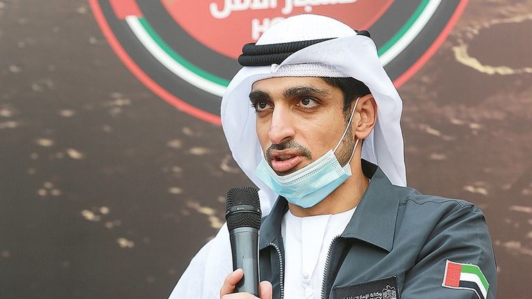 عمران شرف مدير مشروع الإمارات لاستكشاف المريخ 