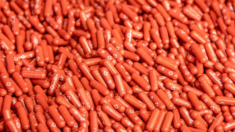 عقار مولنوبيرافير التجريبي