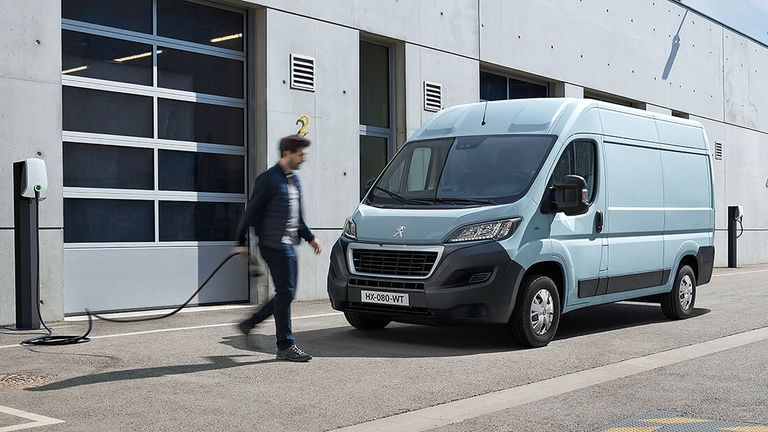 بيجو E-Boxer الكهربائية الخدمية سيارة بيجو e-Partner الكهربائية الخدمية