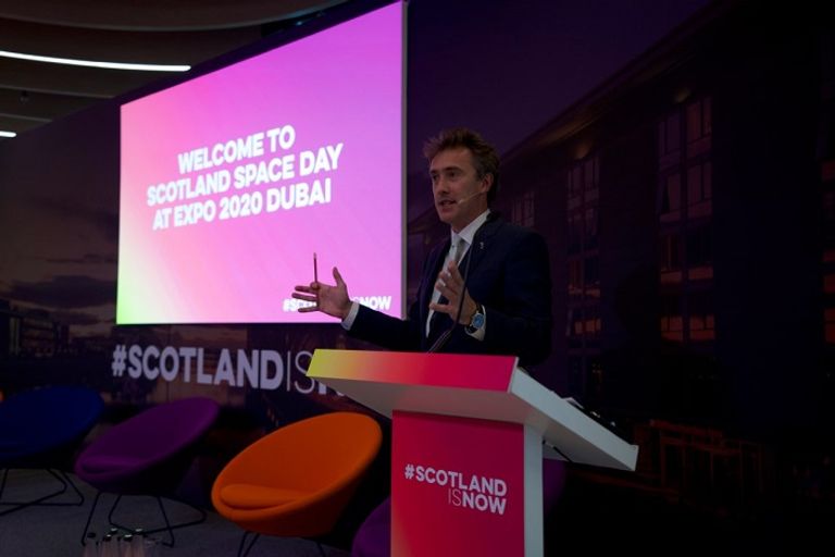 إطلاق استراتيجية الفضاء الاسكتلندية في إكسبو 2020 دبي