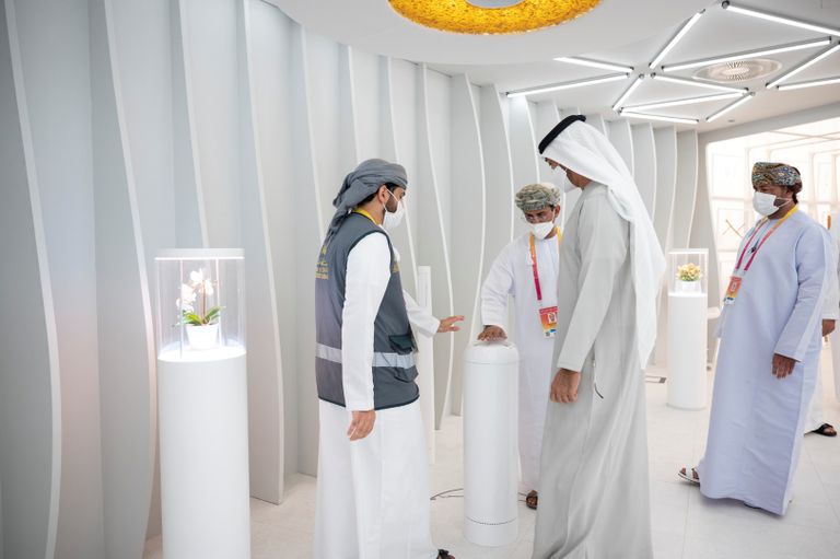 الشيخ محمد بن راشد آل مكتوم والشيخ محمد بن زايد آل نهيان