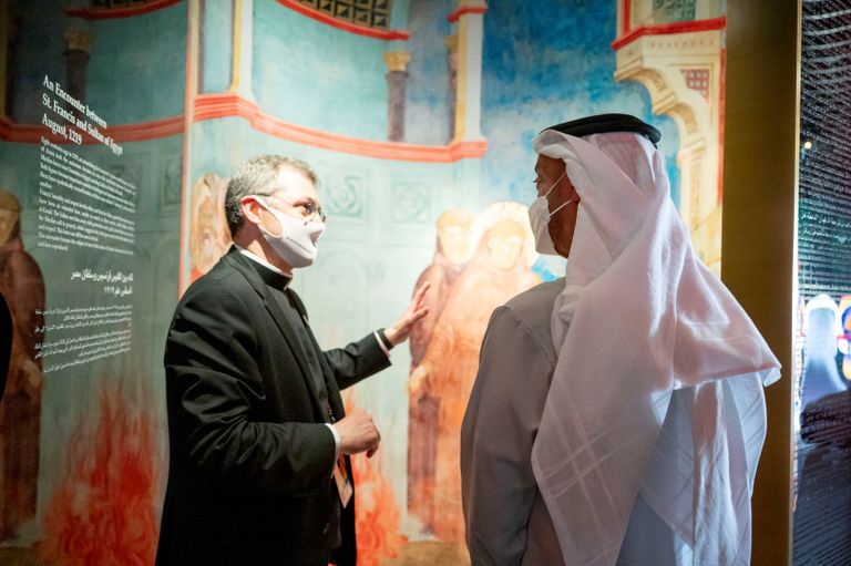 الشيخ محمد بن راشد آل مكتوم والشيخ محمد بن زايد آل نهيان