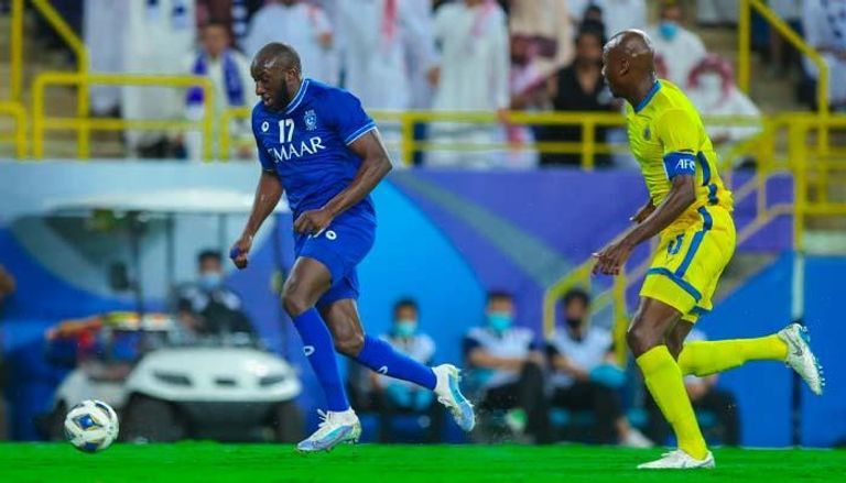 صورة من المباراة