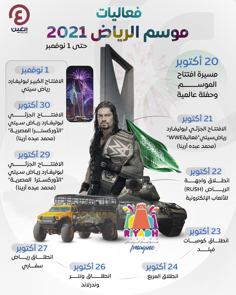 مسيره افتتاح موسم الرياض