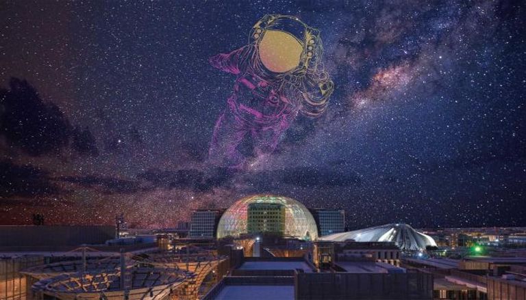  موقع احتفال إكسبو 2020 دبي بأسبوع الفضاء، إلى قطعة من السماء 
