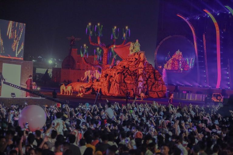 بداية العروض في حفل افتتاح موسم الرياض 2021 حفل افتتاح موسم الرياض 2021