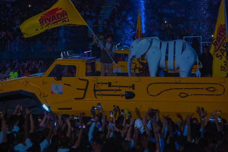 بداية العروض في حفل افتتاح موسم الرياض 2021 حفل افتتاح موسم الرياض 2021