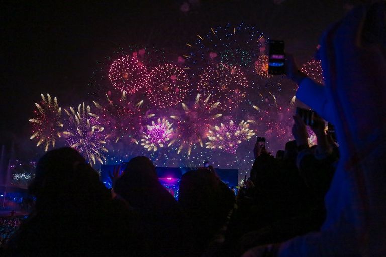 بداية العروض في حفل افتتاح موسم الرياض 2021 حفل افتتاح موسم الرياض 2021