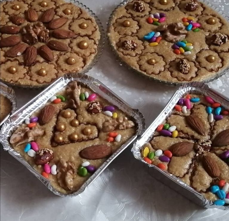 حلوى الطمينة للمولد النبوي الشريف في الجزائر