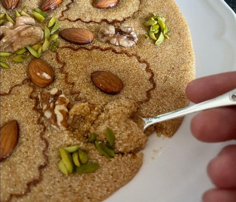 حلوى الطمينة للمولد النبوي الشريف في الجزائر