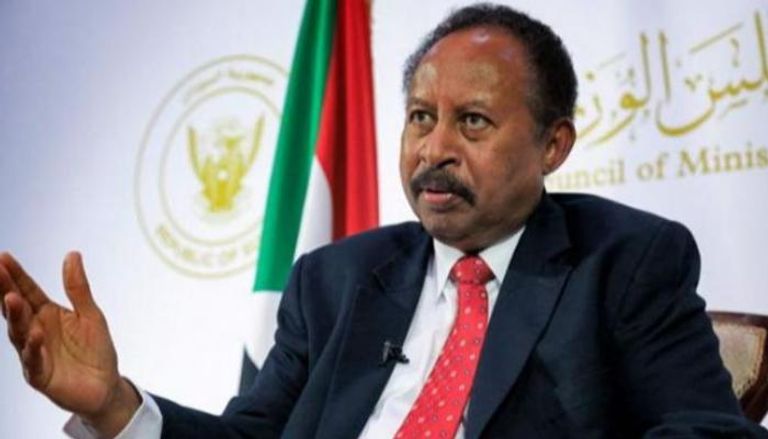رئيس الوزراء السوداني الدكتور عبدالله حمدوك