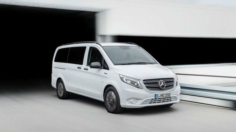 طراز Mercedes eVito طراز Vauxhall Vivaro-e