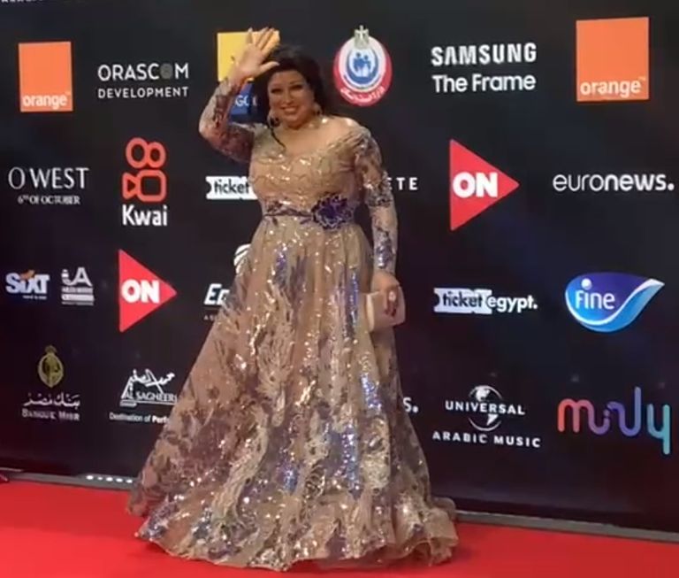 فيفي عبده في ختام مهرجان الجونة