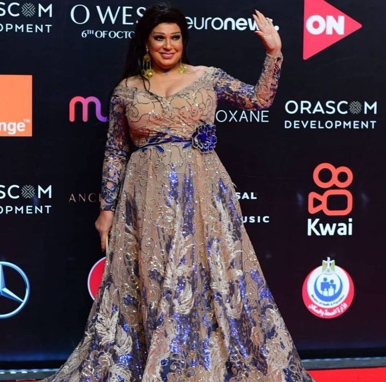 فيفي عبده في ختام مهرجان الجونة