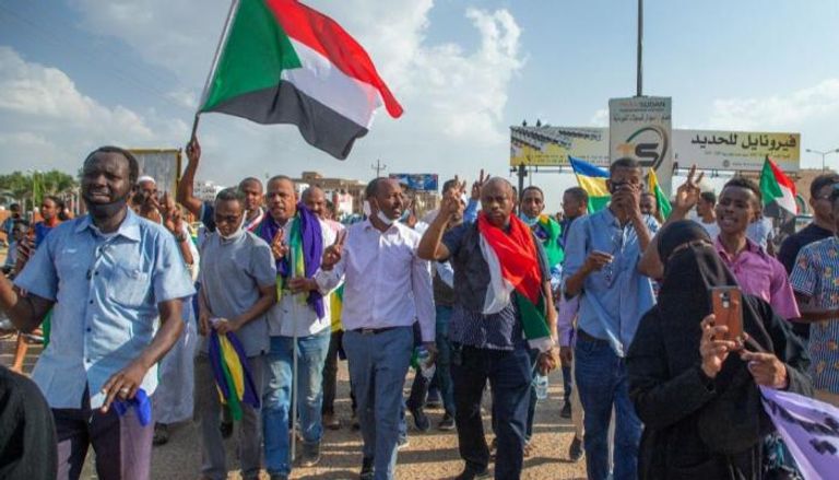 مظاهرات في الخرطوم 