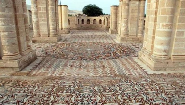 أرضية الفسيفساء في قصر هشام بالضفة الغربية